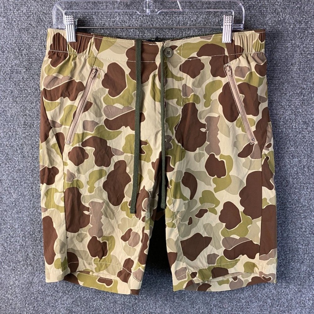 Five Four Swim Shorts Size 33 Men's Camouflage Stretch Drawstring Adults